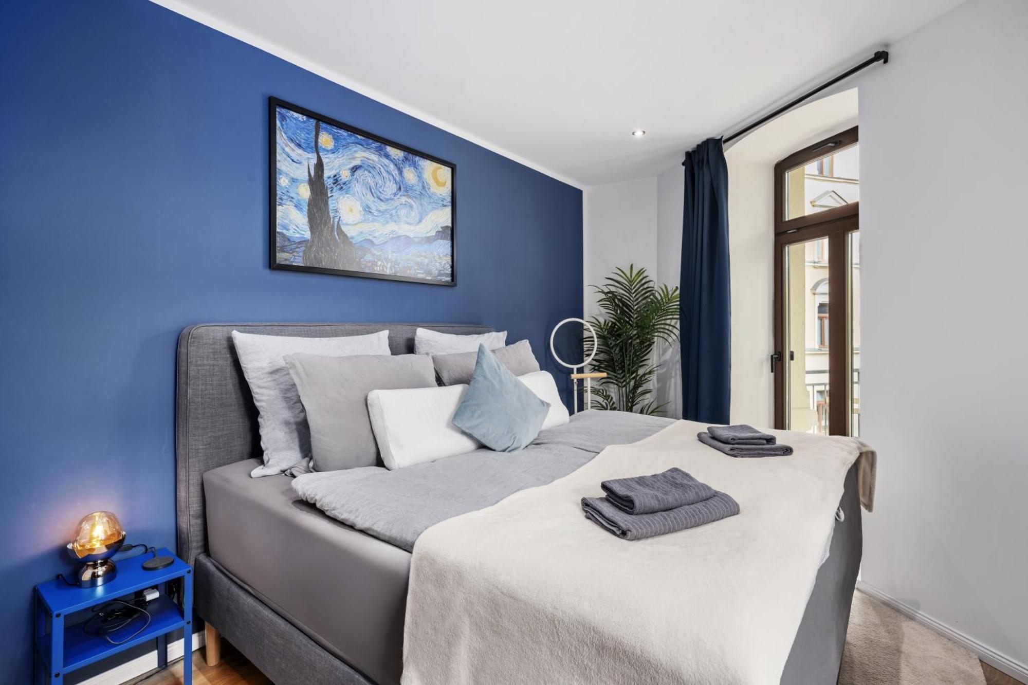 Edler Wohnraum Schlossteich-Suite 3 Sz Mit Zwei Balkonen, Kaffeevollautomat, Kamin, Klima, Lift & Zwei Parkplaetzen Chemnitz Exteriör bild